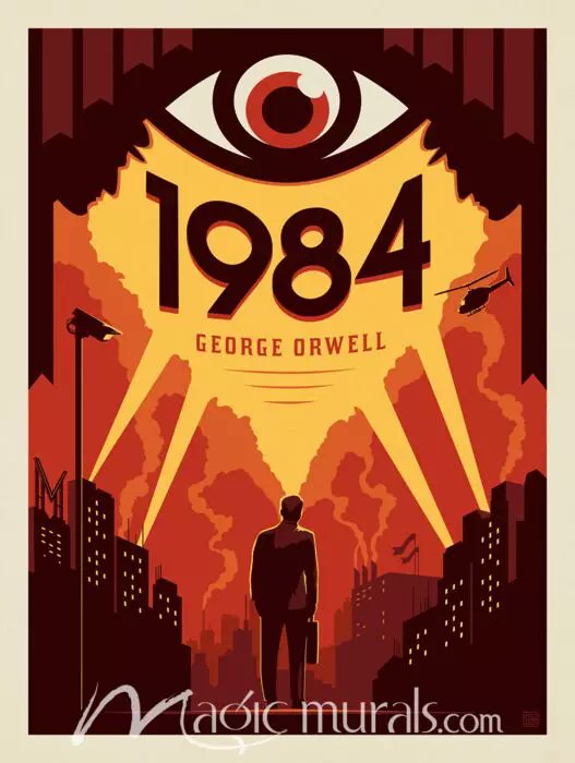 Ever read Orwell's "1984". <a href="/realDonaldTrump/">Donald J. Trump</a> is the incarnation of this book. He is dragging this country into a dystopian hell. Changing history, doublespeak, and autocratic iron-fisted rule. Elimination of enemies and democratic governance.
#1984 #georgeorwell #democracyisdying