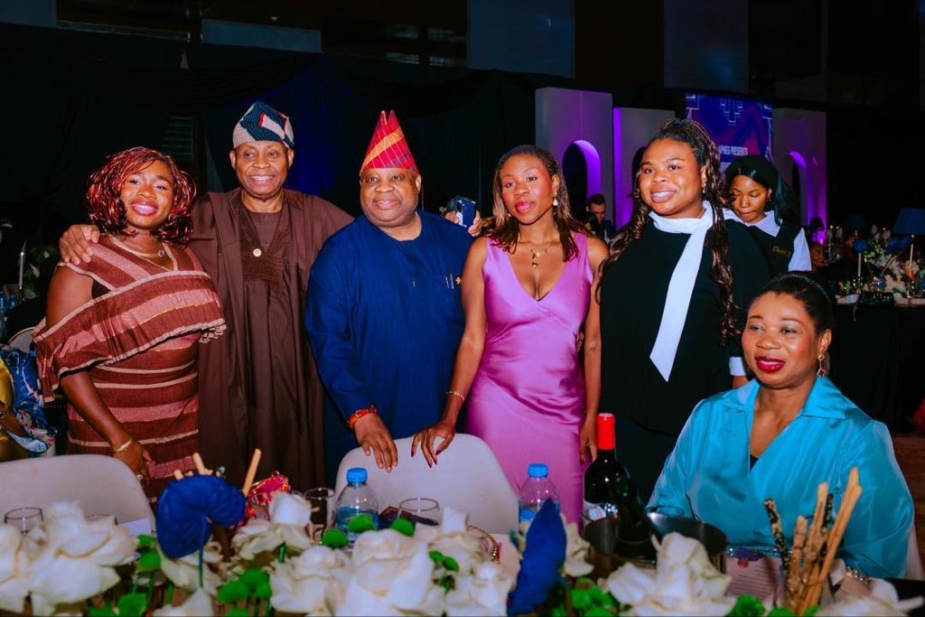 AAdeleke_01's tweet photo. During the weekend in Egypt, I was honoured to attend the investiture of Dr. George Elombi as the 4th President of Afrexim bank, alongside Dr. Deji Adeleke, Chairman of Pacific Holdings Ltd; Nigeria’s Minister of Finance, Mr. Wale Edun; former Senate President, Dr. Abubakar Bukola Saraki; and Mrs. Toyin Saraki amongst other notable African Business Tycoons.

The event also marked the farewell of Professor Benedict Oramah, after a decade of outstanding service to Africa’s economic growth as the outgoing president of Afrexim bank. 

I commended Afrexim bank for its vital role in promoting trade, innovation, and continental development, and I look forward to continued collaboration that advances Africa’s prosperity.

Our administration is already discussing and finalizing a strategic partnership between Afrexim bank and Osun State to develop our mining sector and creative industry, especially the Adire sector, to empower artisans, boost exports, and create sustainable jobs for our youths and women.

📸: @thekdproductions