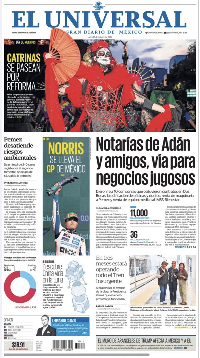 sPRing_PR's tweet image. Te dejamos las #PrimerasPlanas de algunos periódicos del día. 🗞️