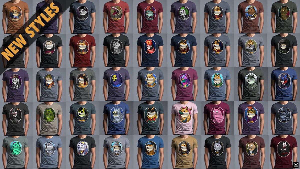 Dogetopians by @Corndoges

Exclusive DOGE merch with artisan designs

Get yours today

corndoges.com

❤️ &amp; ♻️ 🙏

DM for merch for your project?