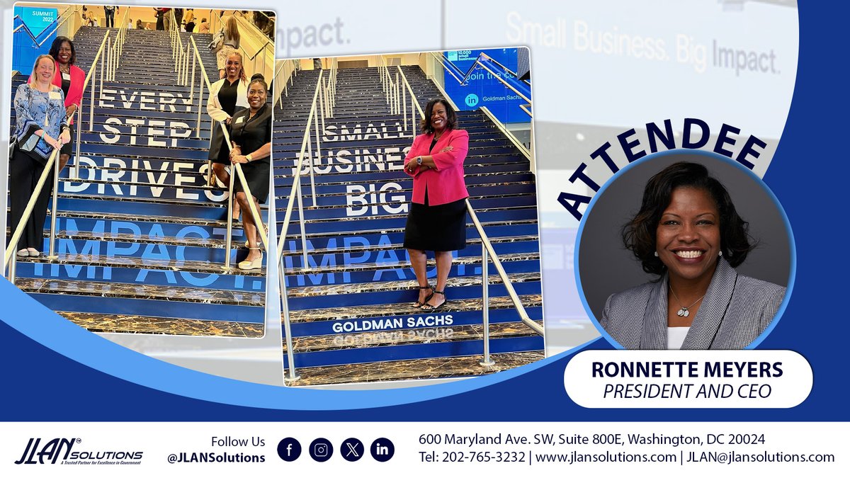 Ready to connect at the <a href="/GoldmanSachs/">Goldman Sachs</a> #10000SmallBusinesses Summit on October 29-30. Eager to connect with fellow entrepreneurs, gain insights from top leaders, and help shape policies, bringing fresh ideas and momentum back to JLAN.

#SmallBusinessBigImpact #10KSB