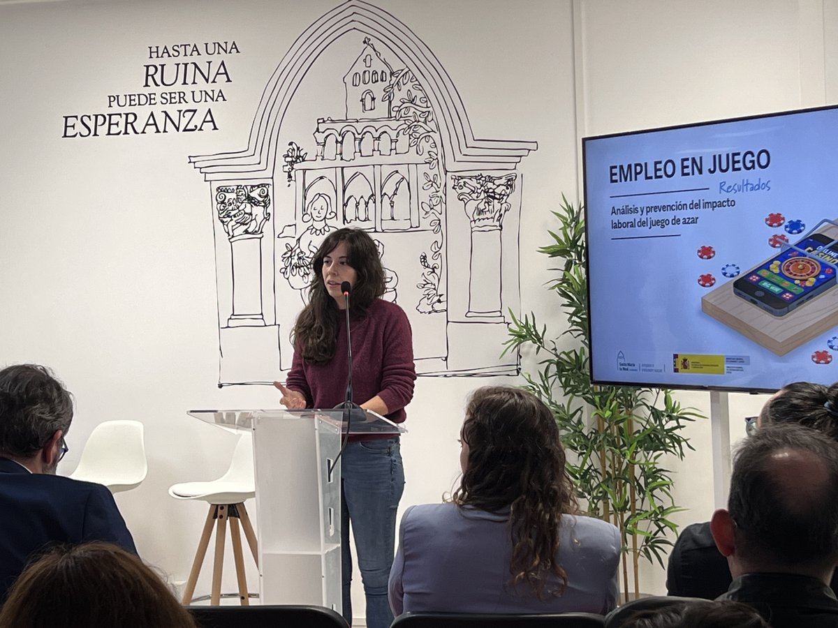 AreaEmpleoFSMLR's tweet photo. 📊 Hoy hemos presentado los resultados del proyecto #EmpleoEnJuego🎲.

📘 Consulta el informe completo → https://t.co/slFTGKPzNm | ▶️ Evento completo: https://t.co/6TgX1UU4Ox

🎓En noviembre celebraremos dos sesiones formativas → https://t.co/Qv0sIQGTgN https://t.co/AnPdhgP7HQ