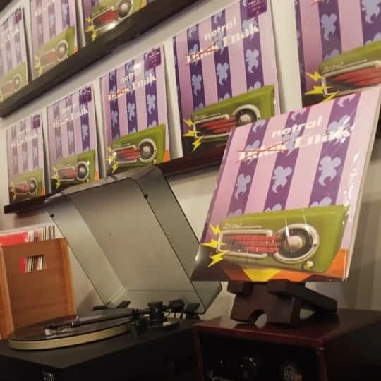 'netral band' just released its album in limited vinyl form. I made the album art in mid 1990s