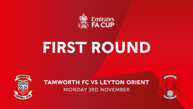 tamworthfc's tweet photo. 1 week to go!! 

FA Cup First Round: Tamworth FC vs Leyton Orient
https://t.co/OSKhPSLJYV https://t.co/yH6gJoxvOD