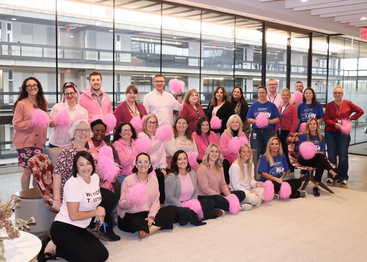 ColliersEng's tweet image. We turned our office pink in support of Breast Cancer Awareness! 💗 Our team came together to honor those affected and raise awareness in our community.
 
#ColliersCaresInPink #BreastCancerAwareness #EngineeringHope