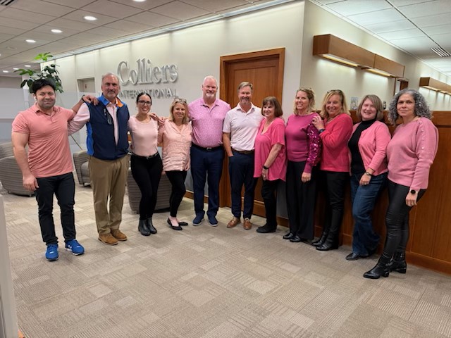 ColliersEng's tweet image. We turned our office pink in support of Breast Cancer Awareness! 💗 Our team came together to honor those affected and raise awareness in our community.
 
#ColliersCaresInPink #BreastCancerAwareness #EngineeringHope