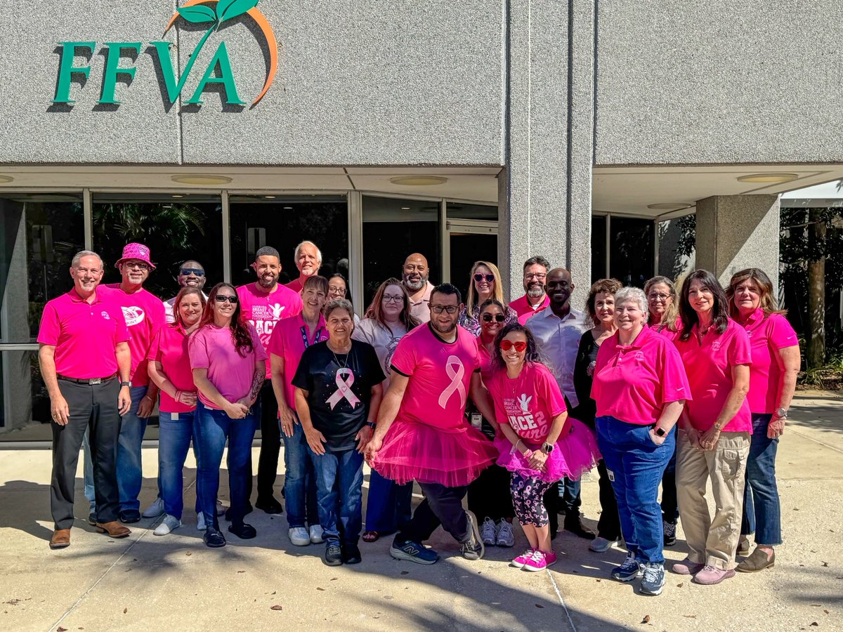 Pink power in action! This Pinktober, our Solutionists showed their strength and solidarity by wearing pink to support the fight for a cure. Together, we’re stronger! 🎀 #OrlandoVsCancer #FFVAMutual #WorkersComp