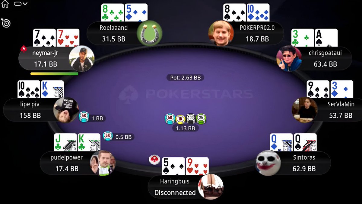 kalipoker_tv's tweet image. 🆕 NEW VIDEO: $5,200 Titans Event Neymar Jr. | SerVlaMin | lipe piv - Final Table Replay (26-10-2025)
#PokerStars #TitansEvent #FinalTableReplay #OnlinePoker #PokerVideos 

Watch now 👉 youtu.be/KRb67PCgunA
