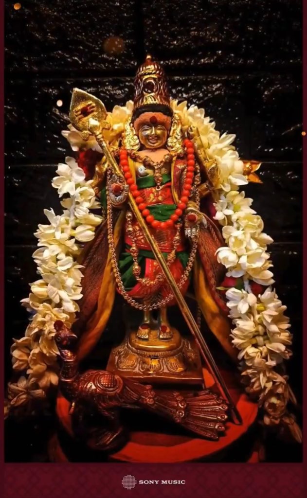 SonyMusicSouth's tweet image. கந்த சஷ்டி 🙏📿🦚
➡️bit.ly/Vetrivela
#KandhaSashti #Muruga #Murugan #muruganthunai🙏❤️