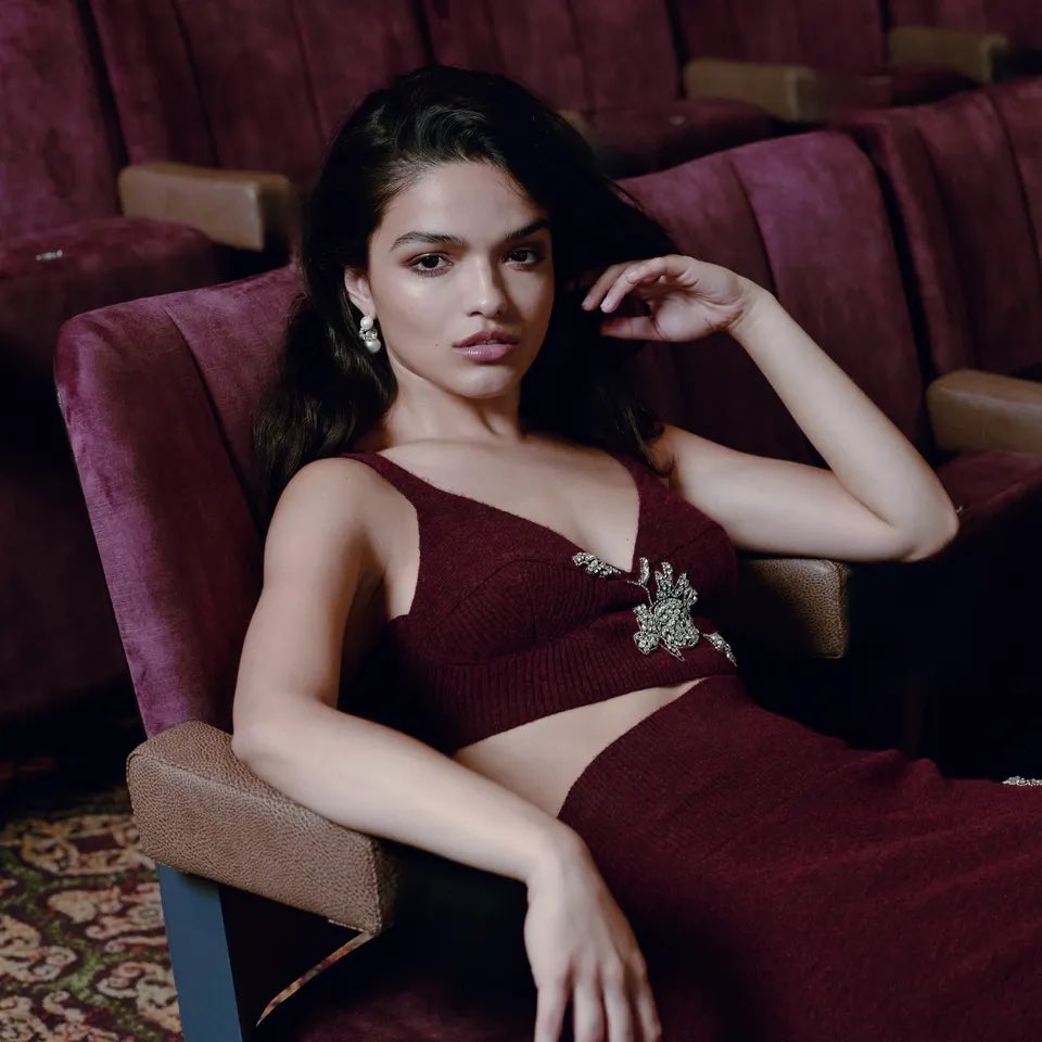 Rachel Zegler photographed by Fanny Latour Lambert for Glamour Magazine.