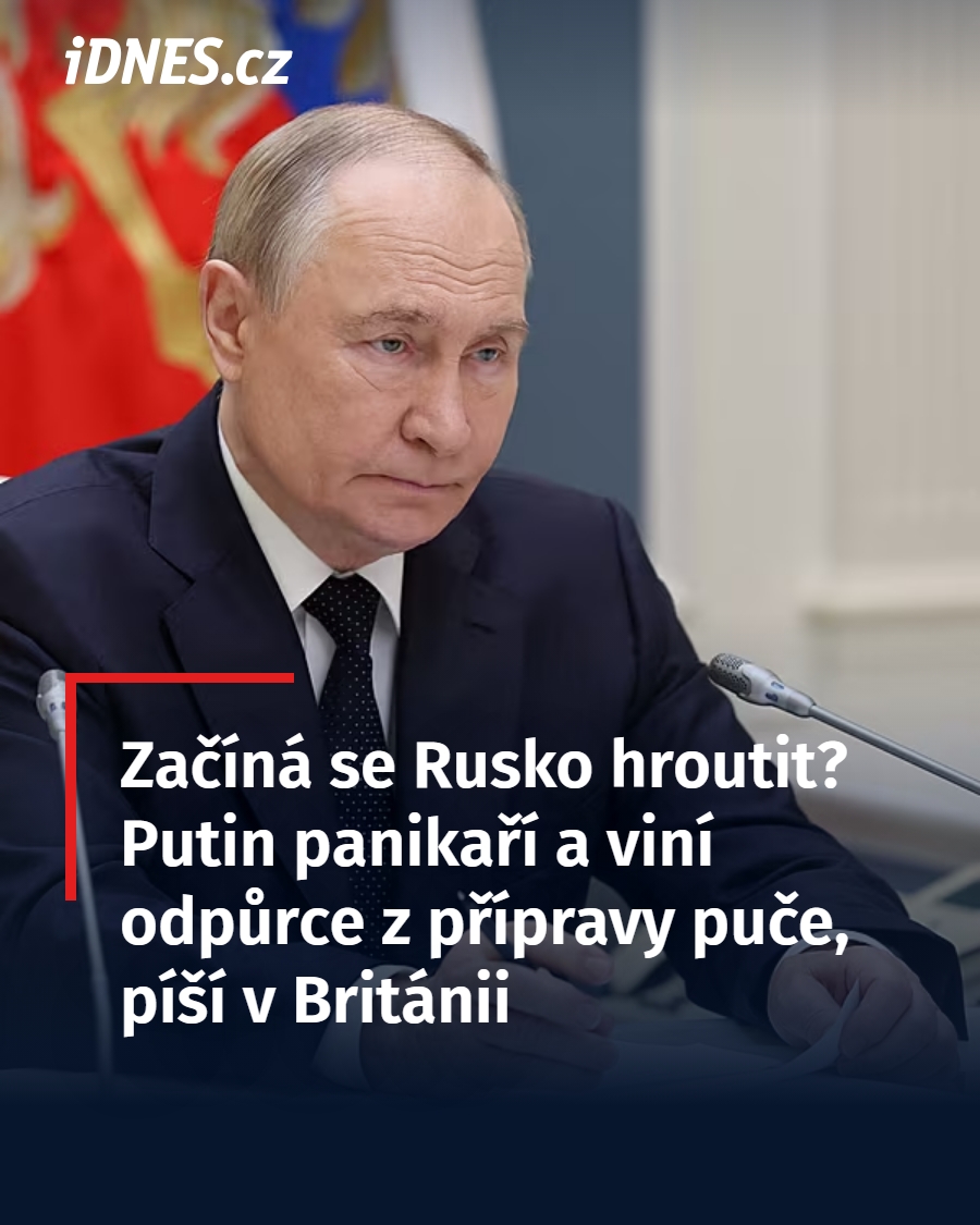 Zdá se, že ruská ekonomika začíná konečně výrazně pociťovat dopady války na Ukrajině. I proto, že USA uvalily sankce na tamní ropné giganty. Prezident Vladimir Putin panikaří a označuje nepřátele, píše britský deník The Daily Telegraph. 

👉 idnes.cz/zpravy/zahrani…
