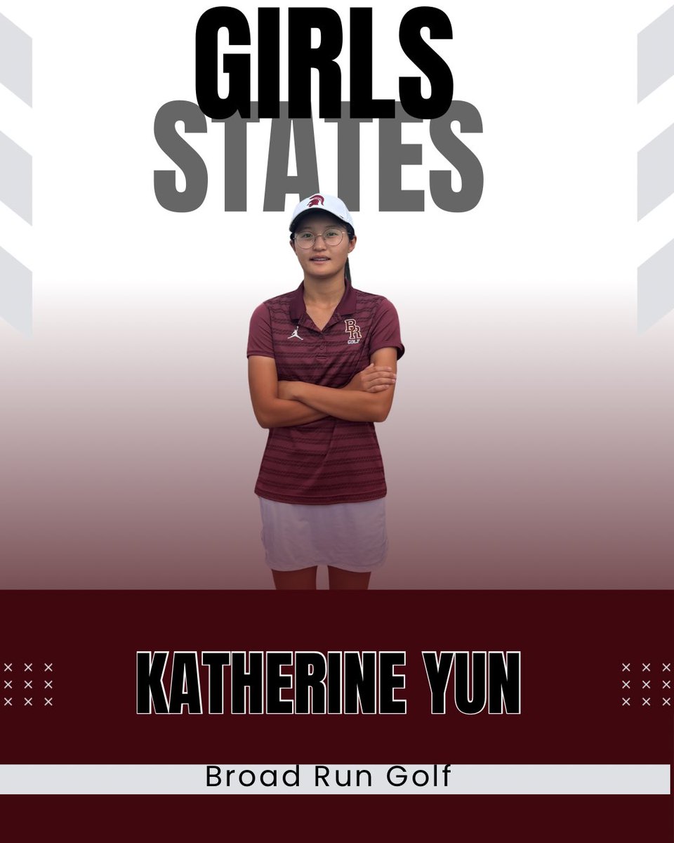 Katherine Yun tees off this morning in the Girls State Tournament! Let’s go Katherine!!