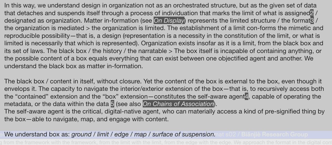 _wetbox's tweet image. Activity &amp;amp; Structure