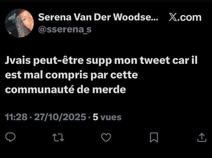 ca + le tweet + la photo de couverture 🤦🏿‍♂️🤦🏿‍♂️(elle est camerounaise je précise)