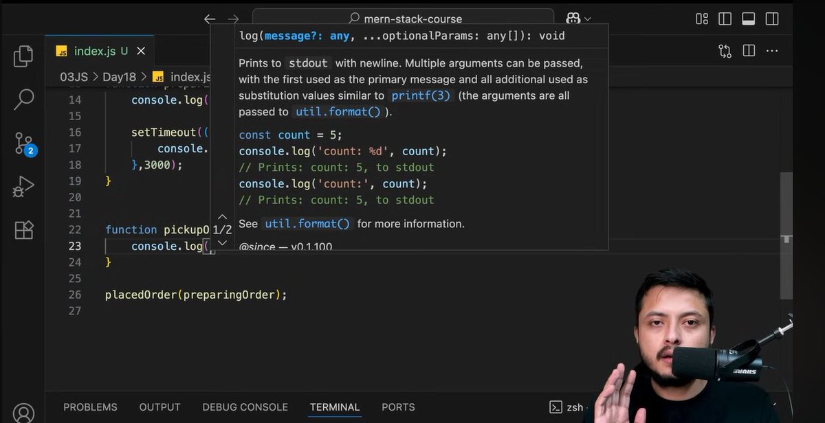 i_am_Jrdev's tweet image. Day3️⃣2️⃣ of Defence course by @rohit_negi9 @CoderArmy 
Learning 👇
🔷What is callback hell in javaScript
#WebDevelopment #webdeveloper