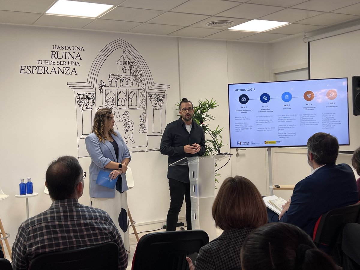 AreaEmpleoFSMLR's tweet photo. 📊 Hoy hemos presentado los resultados del proyecto #EmpleoEnJuego🎲.

📘 Consulta el informe completo → https://t.co/slFTGKPzNm | ▶️ Evento completo: https://t.co/6TgX1UU4Ox

🎓En noviembre celebraremos dos sesiones formativas → https://t.co/Qv0sIQGTgN https://t.co/AnPdhgP7HQ
