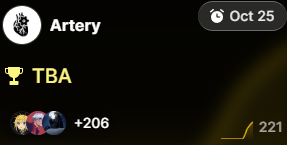 Artery just launched their campaign on Xeet 

<a href="/Artery_Chain/">Artery Chain</a> has already announced their TGE is on Oct 30th

They are building a Layer 1 blockchain built on Avalanche, built for AI-powered, immersive Web3 gaming. 

Campaign just started, YOU ARE EARLY!