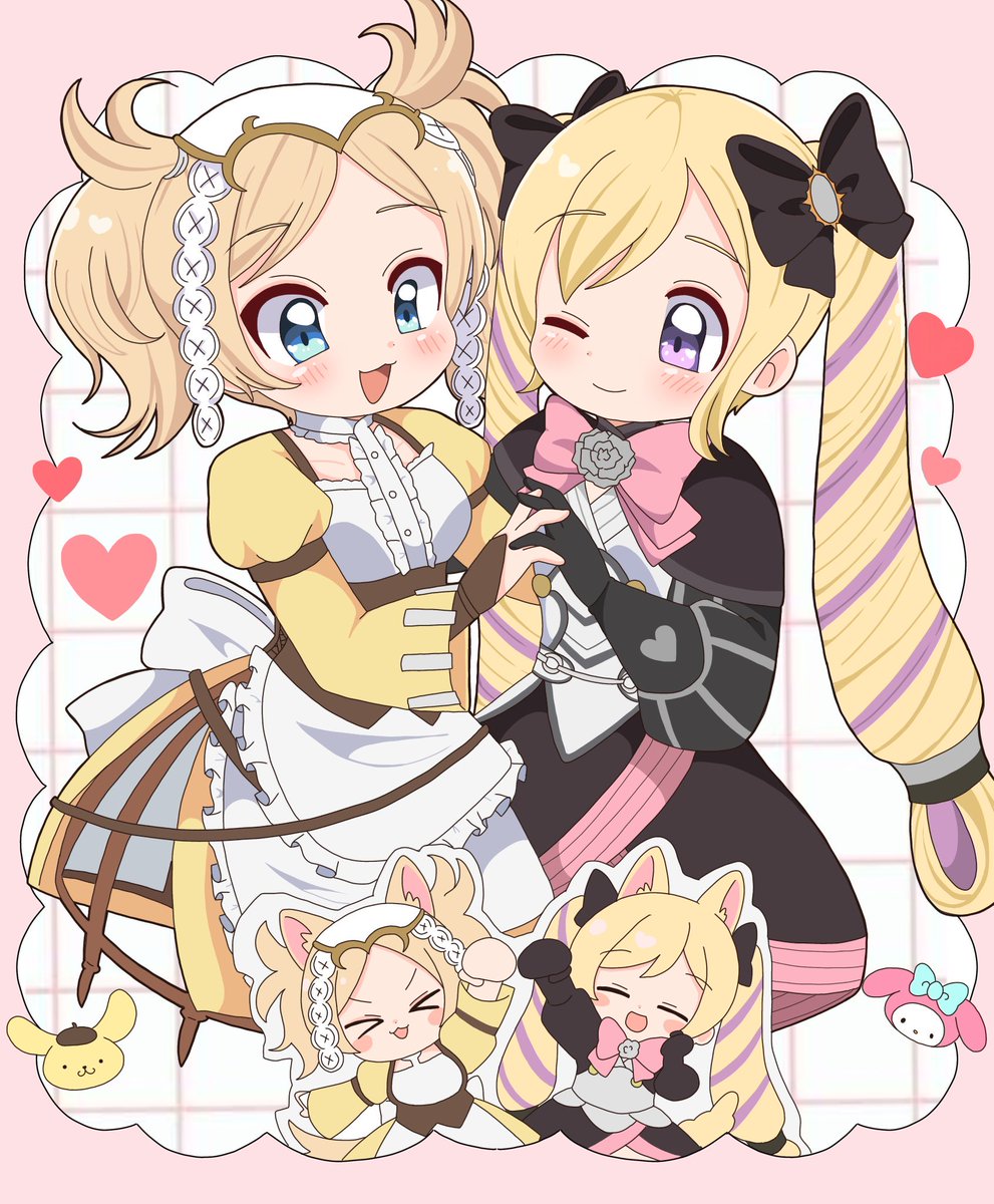 好き好き好きな妹プリンセスコンビ💖