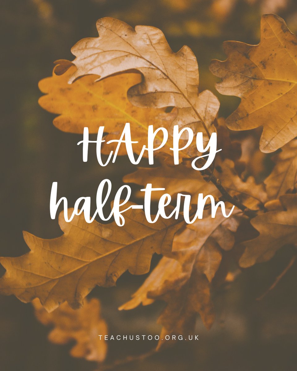 TeachUsToo's tweet image. Happy Half Term! 🍂  We’re taking a short break from #MondayMotivation &amp;amp; #FridayFeature to pause &amp;amp; plan for next term.

What would you like to see more of — classroom ideas, stories, or resources? Your likes, shares &amp;amp; comments help us grow! 

#TeachUsToo #LiteracyForAll