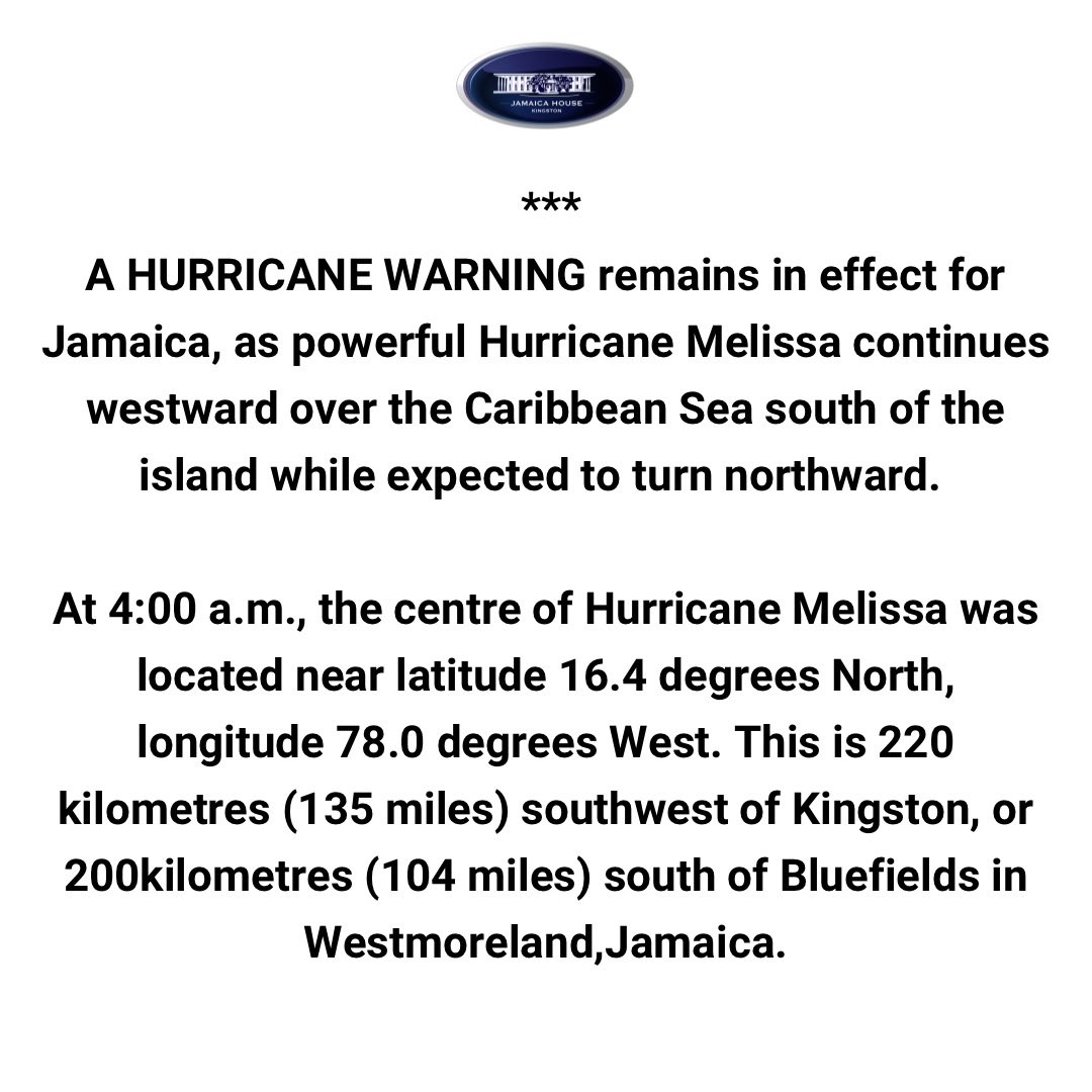 Andrew Holness tweet media