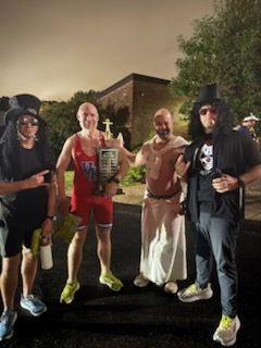 F3Vestavia's tweet image. 32 PAX participated in the 4th Annual Vestavia Costume Extravaganza. The 5K was along Hwy 31 to bring Halloween cheer to the folks headed into work early and there was Bootcamp stationary option for the non-runners.