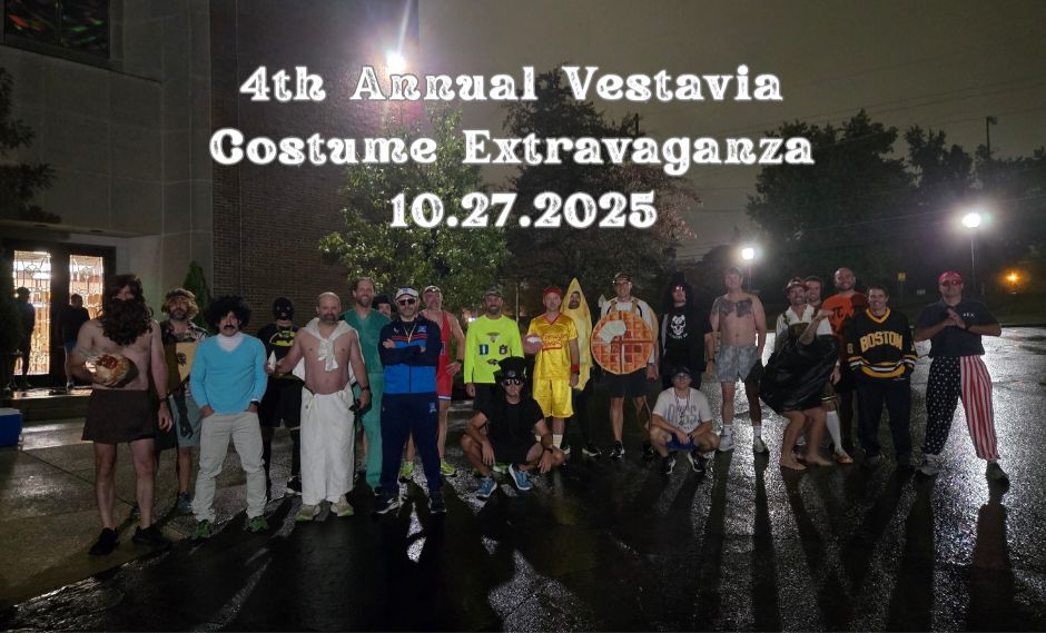 F3Vestavia's tweet image. 32 PAX participated in the 4th Annual Vestavia Costume Extravaganza. The 5K was along Hwy 31 to bring Halloween cheer to the folks headed into work early and there was Bootcamp stationary option for the non-runners.