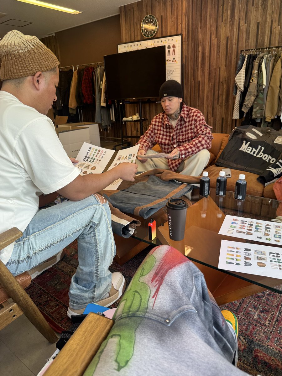 404pito's tweet photo. January: my best friend in Tokyo asks me to be lead designer of his fashion brand.

Today: I’m here in Tokyo, and we just finalized our first collection.
 
It made me think of Virgil Abloh and what belief in someone can unlock. https://t.co/DowA4eMK0b