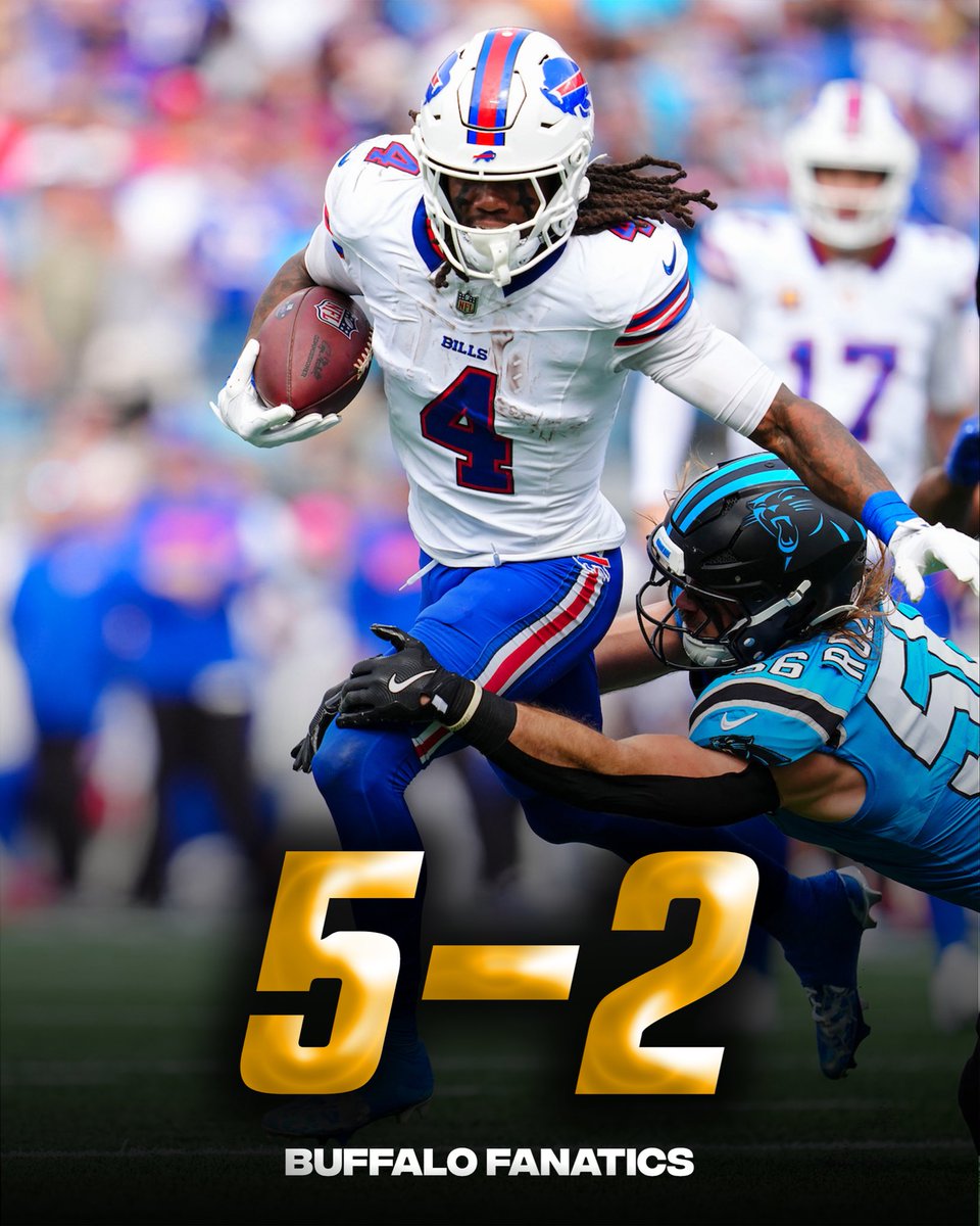 Victory Monday 🫡
5️⃣ - 2️⃣

#BillsMafia