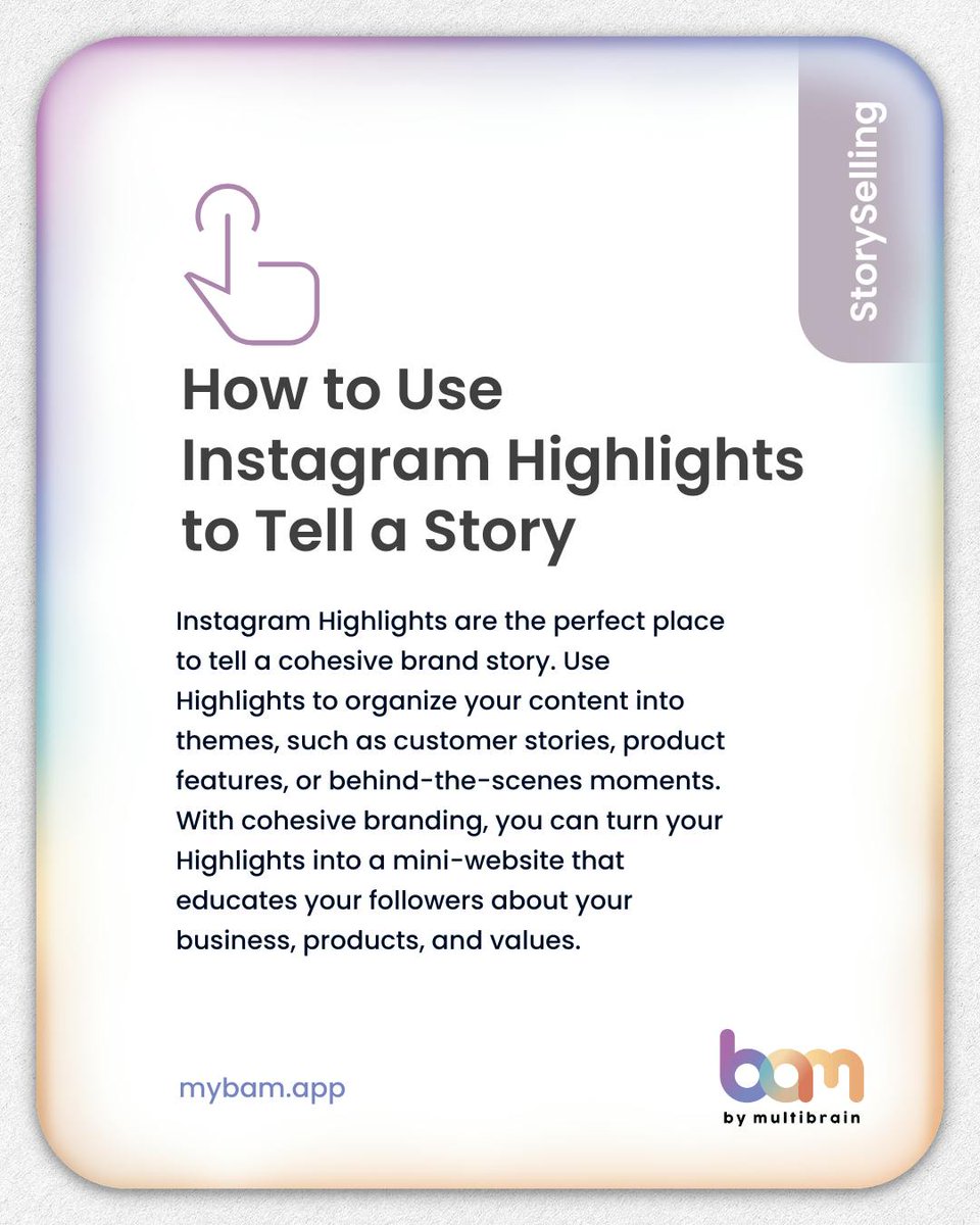 Think of your Instagram Highlights as your brand’s front porch—it’s where new visitors get their first real look at who you are.

Here’s how to use them with intention:
✔️ Create Highlights for key themes like FAQs, product features, testimonials, and BTS