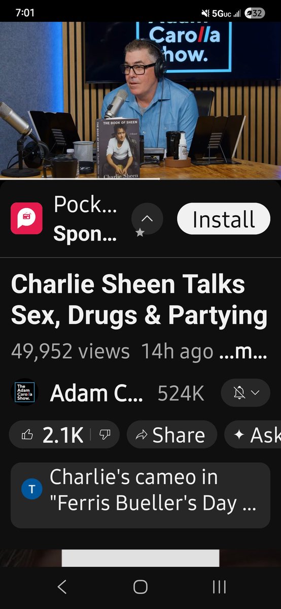 so weird Im listening to your podcast with Charlie Sheen  while I am looking over an old newspaper that i found from Jan 26 2006. then that thing happens when your eyes see something and your ears hear something that match ..you mention Chris Penn as I see this old OC Register