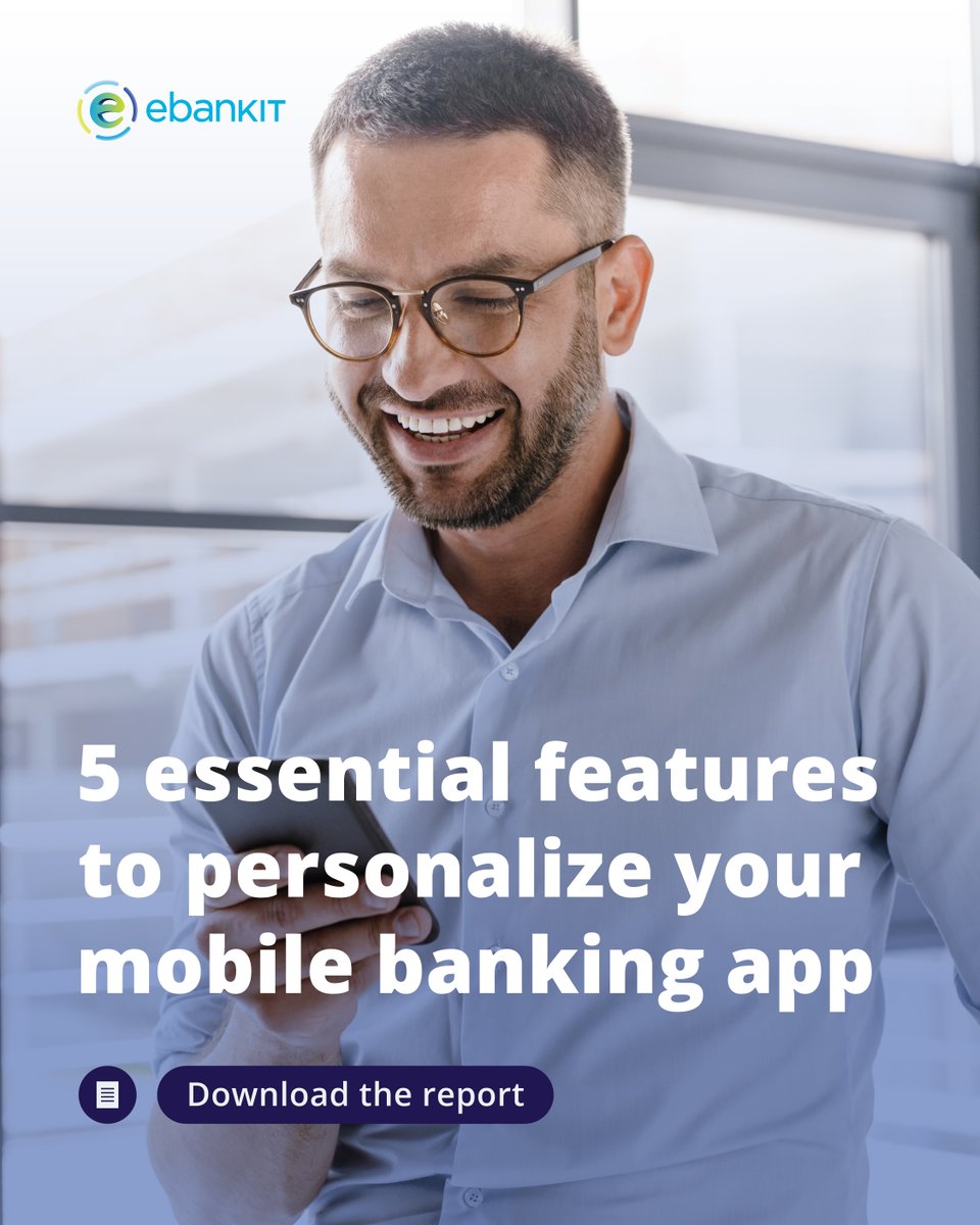 e_bank_it's tweet image. Personalized banking isn’t just about greeting a user by name. 

It’s about delivering services that truly matter to them. How can financial institutions deploy smart #personalization features to drive loyalty?

Get the answer in our new report: hubs.ly/Q03Qc3Q80