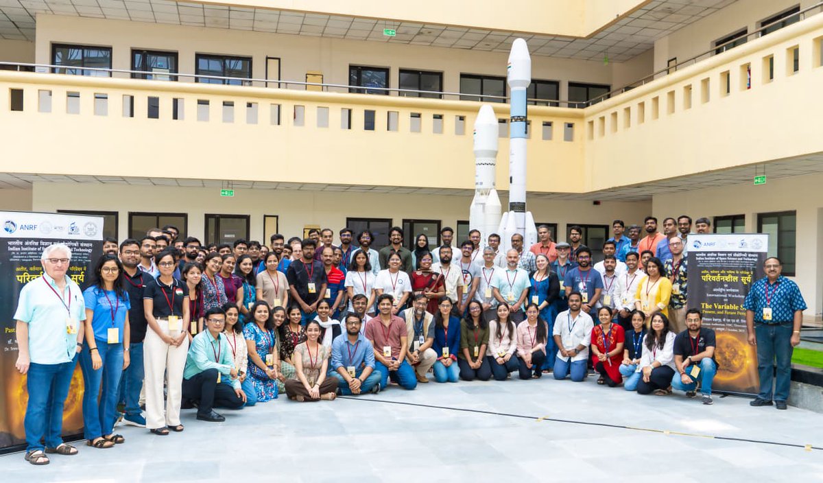 #teamINDUS share glimpse of another premier solar community meeting - "Variable Sun: Present, past &amp; future" Jointly organized by IIST, VSSC <a href="/isro/">ISRO</a> trivandrum, <a href="/ANRFIndia/">Anusandhan National Research Foundation</a> , <a href="/IIABengaluru/">IIAstrophysics</a> and <a href="/ARIESNainital/">ARIES</a> in Trivandrum, Kerala from 13-17th October, 2025. 
🇮🇳☀️🌎👥