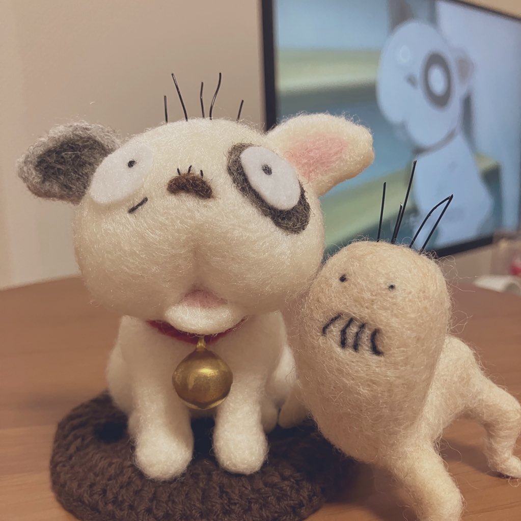 meiaberu's tweet photo. 電脳コイルのオヤジつくった
前作ったデンスケと一緒に
虫みたいでかわいい♡ https://t.co/6klnWiZ6M2