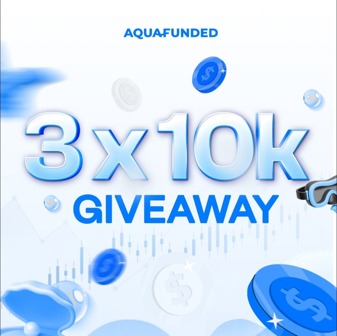 🚨 $30K GIVEAWAY 🚨

- I am giving away 3 x $10K with AF

Rules:
🔹Follow
@aquafunded
@aqua_futures
<a href="/Simple_BoyFx/">SIMPLE ~ BOY</a>
@lewisaquafunded

also
<a href="/BouterFx/">Prince Bouter</a> <a href="/sir_trader_/">⚕️Sir_Trader_⚕️</a> <a href="/Aeroonfx/">MIRNGA FX📊</a>

🔹Like 🩵 Repost and Tag 3 Traders

🔹Add AquaFunded as favorite at propfirmmatch.com/favorite-firms

🔹Join the