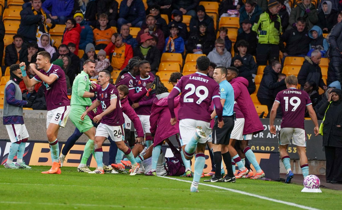 LyleBFoster's tweet photo. Is there anything better than a 90th+ minute winner? 

See you at Turf Moor on Saturday, mighty clarets! https://t.co/4M5HKKpCIb