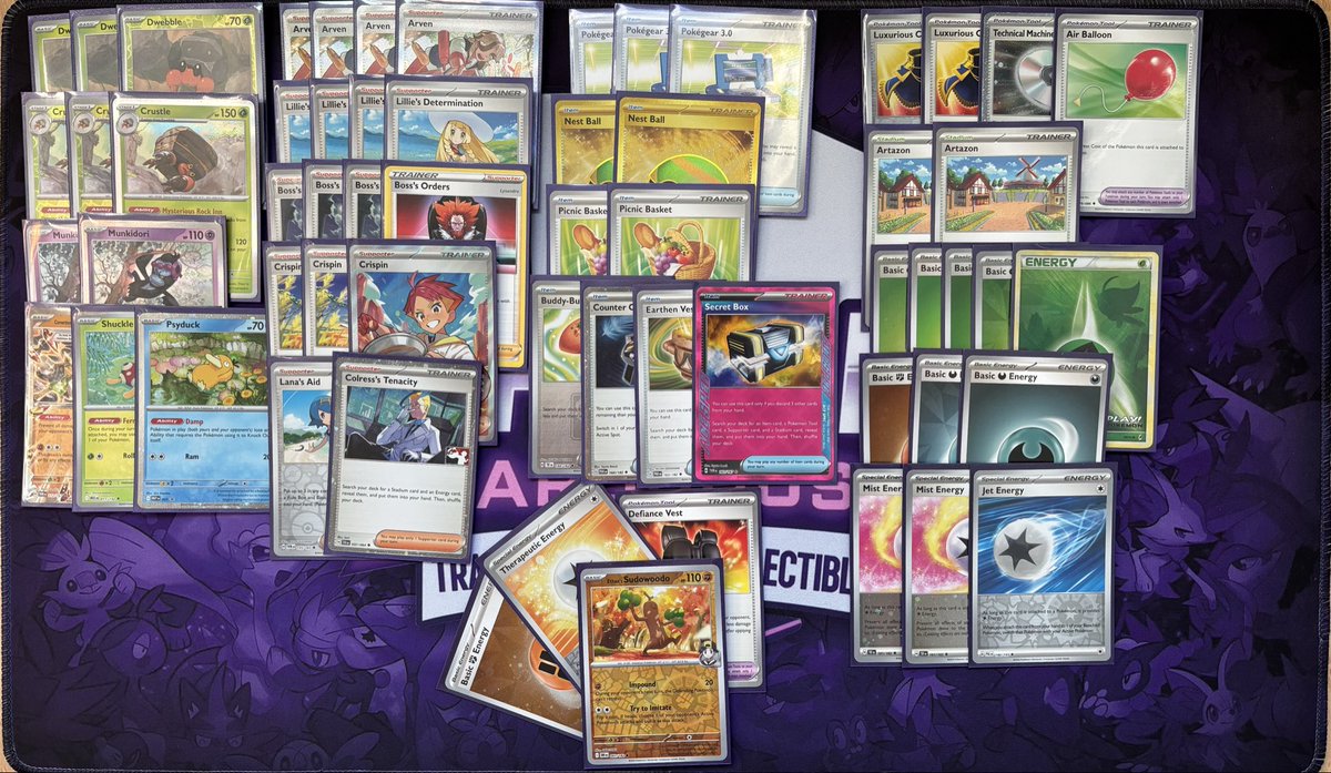 AtillaG05's tweet photo. Finished 163/2028
7-3-3

It was my first and last time bringing crustle to a regional.
Hit Some tough matchups but enjoyed playing them.

SO to all my wonderful opponents https://t.co/y8szHmeB3X