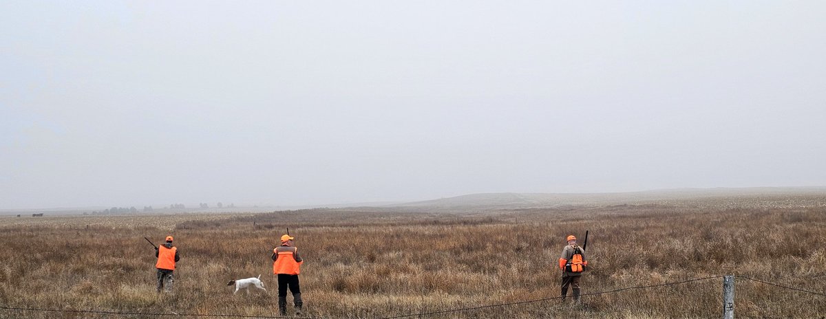 The fog is finally starting to clear on the farm this morning and <a href="/lckelly26/">Clint Kelly</a> and the Texas boys can get out there and start putting holes in the sky again. 😉💥