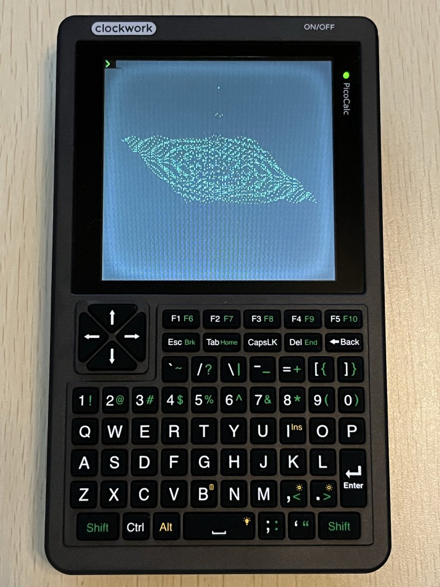 moegiiro_com's tweet image. うーーーん、、なんか違う。。。
#PicoCalc #MMBasic