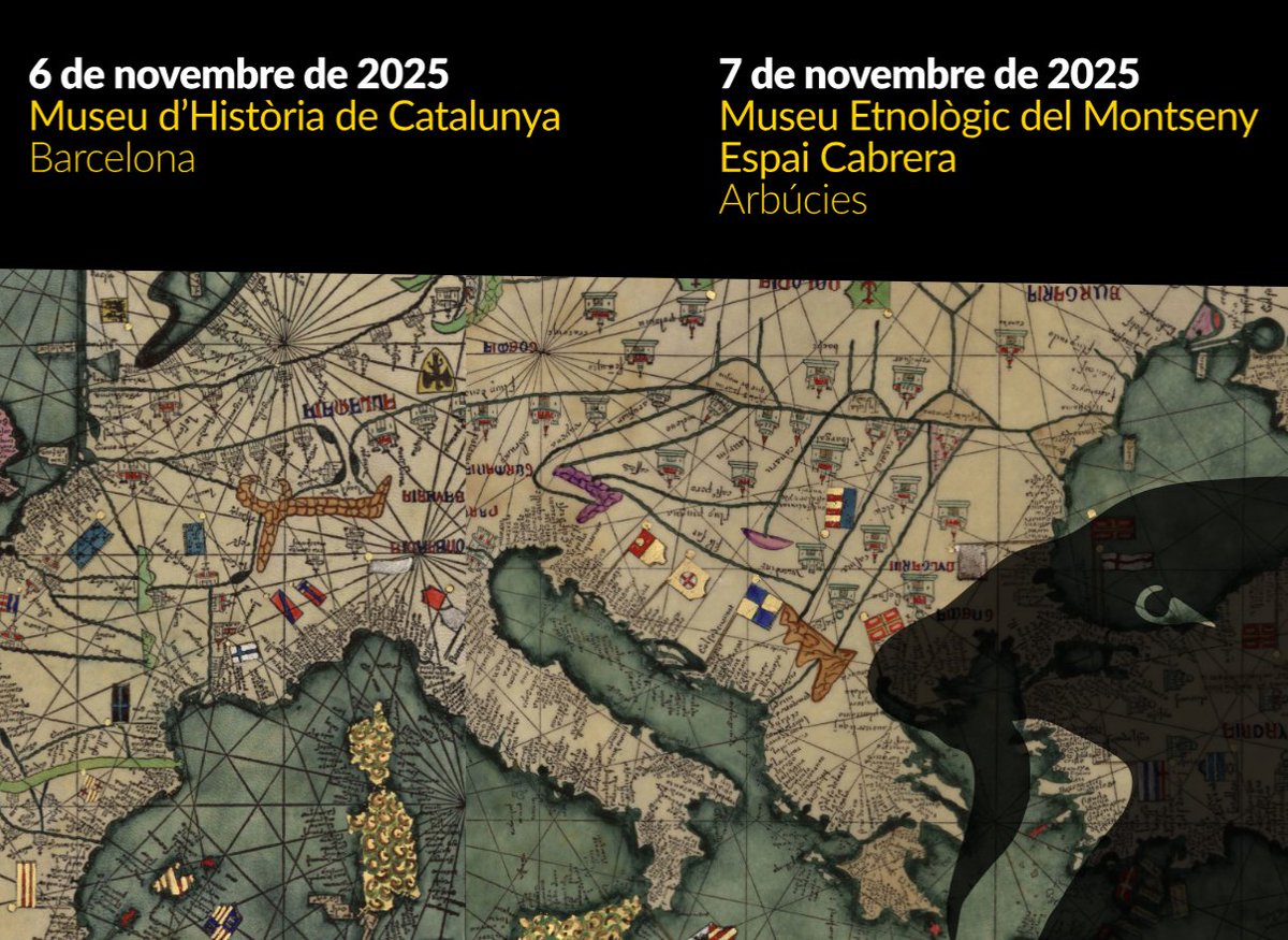 Les Jornades d’Estudis Cabrera  reuneixen a experts internacionals per aprofundir en el llegat històric i  patrimonial de la nissaga gironanoticies.com/noticia/281600…

📜 Jornades d’Estudis Cabrera 2025

Els dies 6 i 7 de novembre, Barcelona i Arbúcies acolliran les Jornades d’Estudis