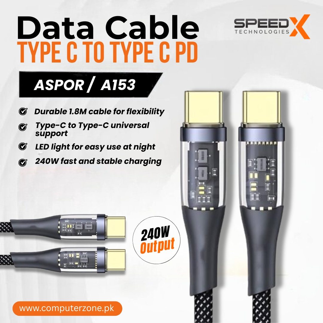 computerzonepk_'s tweet image. ASPOR A153 — Type-C to Type-C PD Data Cable !  

Shop now: computerzone.pk
📞 Call: 0321 7733334
📢 Join our Official WhatsApp Channel: whatsapp.com/channel/0029Va…

#AsporA153 #FastChargingCable #TypeCCharger #TechAccessories #GadgetStore