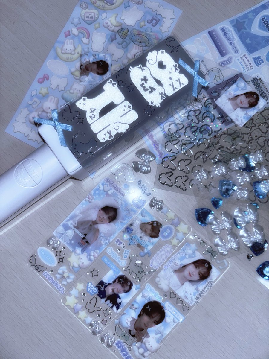 ペンライトデコ