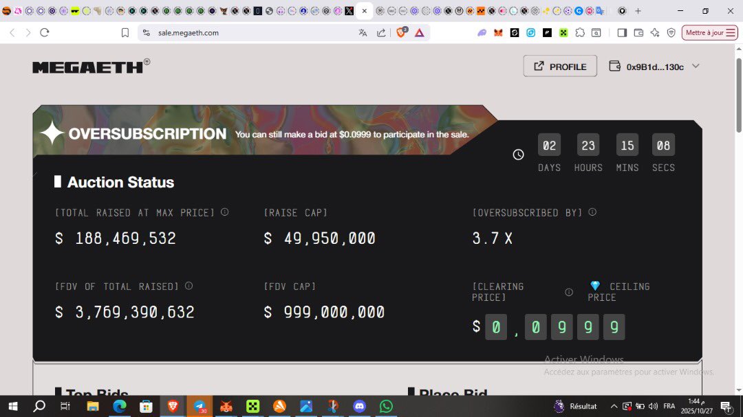 <a href="/megaeth/"></a> 

You can link the wallet and participate in the subscription if you want to change your life 🤑👇

sale.megaeth.com

#Megaeth #gmega #crypto