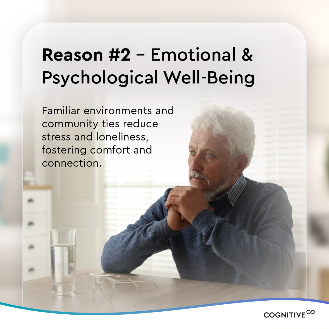 cognitiveSC's tweet image. The top reason many older adults want to age in place is the desire to maintain independence. After a lifetime of making their own decisions, they want to keep control. Our blog explains why autonomy should be at the center of every care strategy: cognitivesystems.com/the-top-reason…