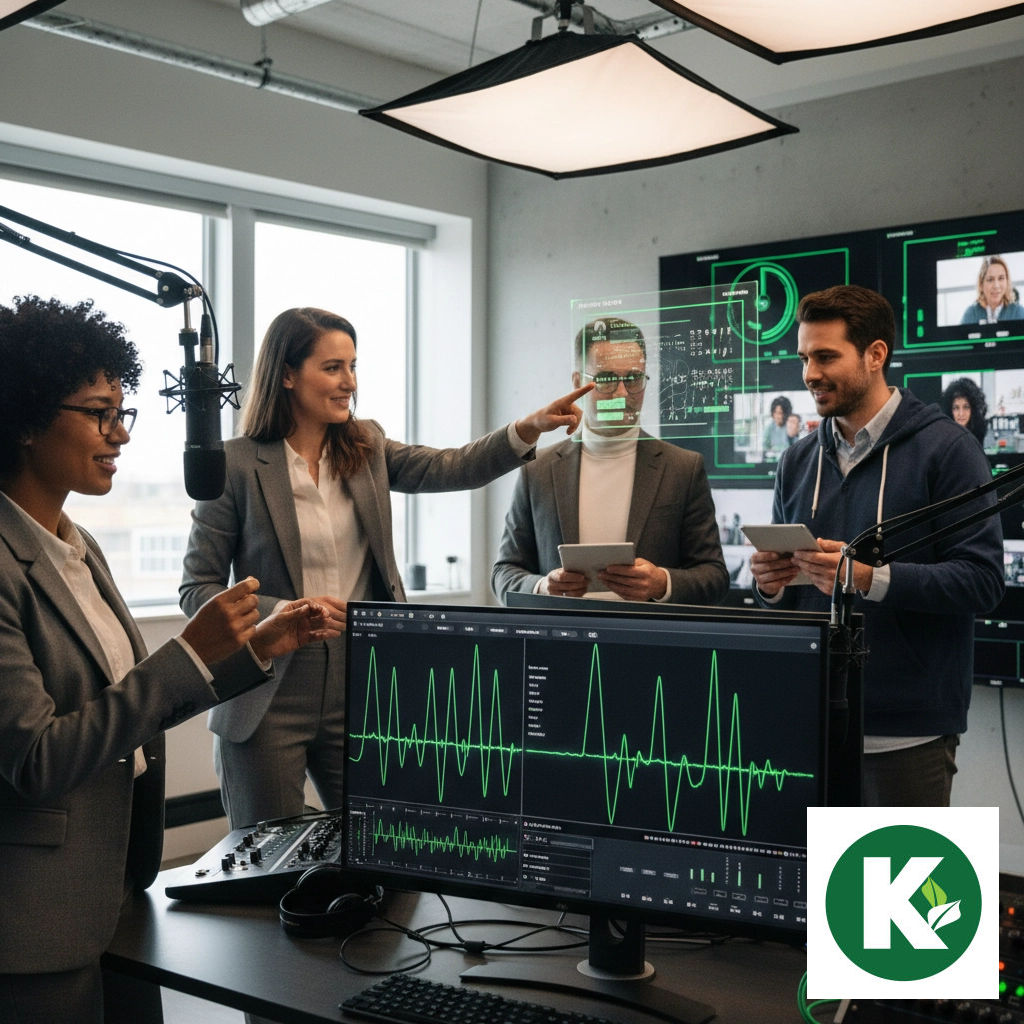 AI is changing the game at KUDZUKIAN! From lightning-fast editing to real-time captioning and smarter workflows, AI-powered tools help us produce powerful podcasts and dynamic events for every client. Ready to amplify your voice? Let’s create!