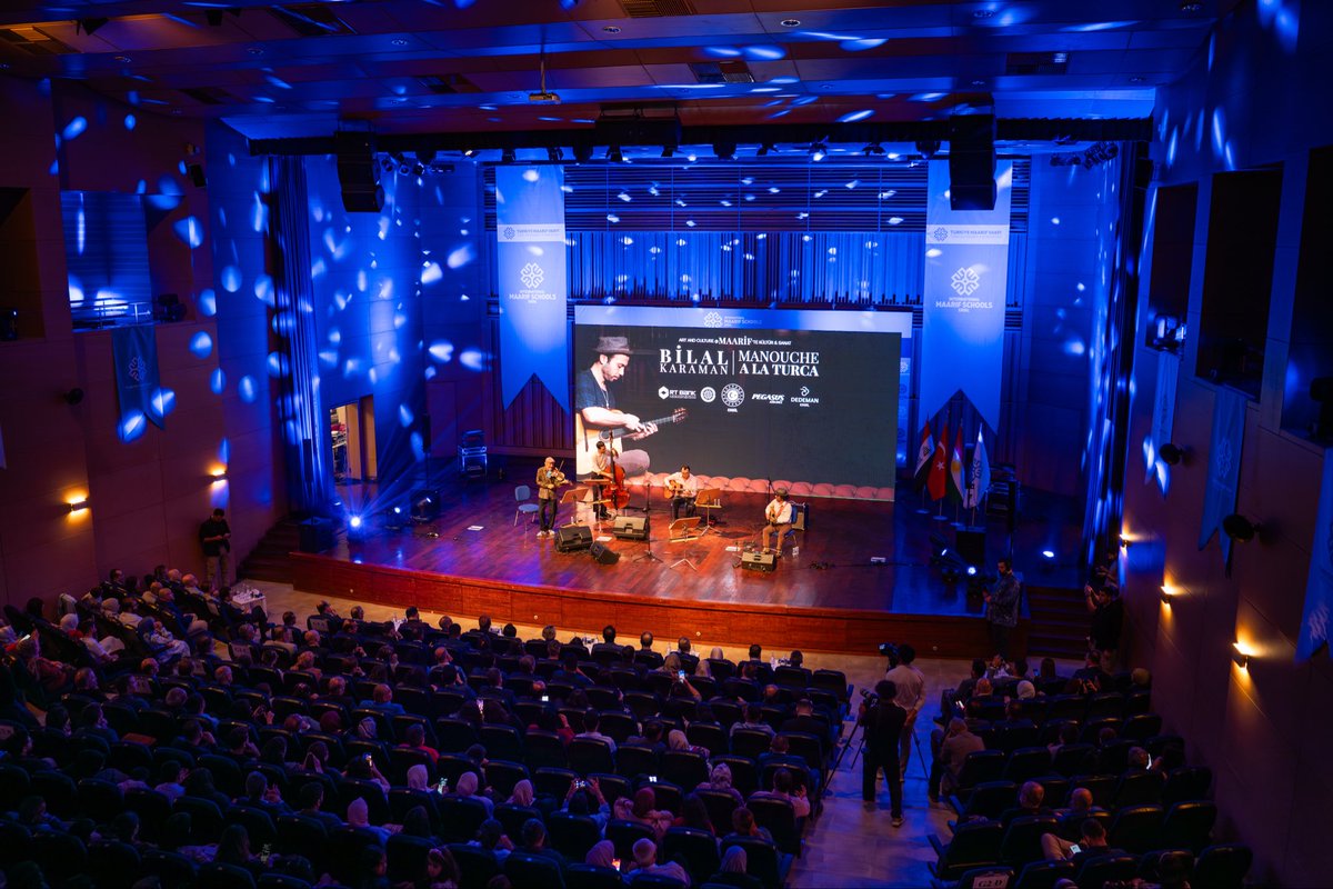 Türkiye Cumhuriyeti’nin 102. Yıldönümü kutlamaları çerçevesinde #Erbil’de dünyaca ünlü caz gitaristimiz <a href="/bilalkaraman_/">Bilal Karaman</a> ve grubunu ağırladık. 

Erbil’de eğitim incisi <a href="/MaarifErbil/">International Maarif Schools - Erbil</a> ile işbirliği içinde başlattığımız “Maarif’te Kültür ve Sanat” serimizin de nadide bir parçasını