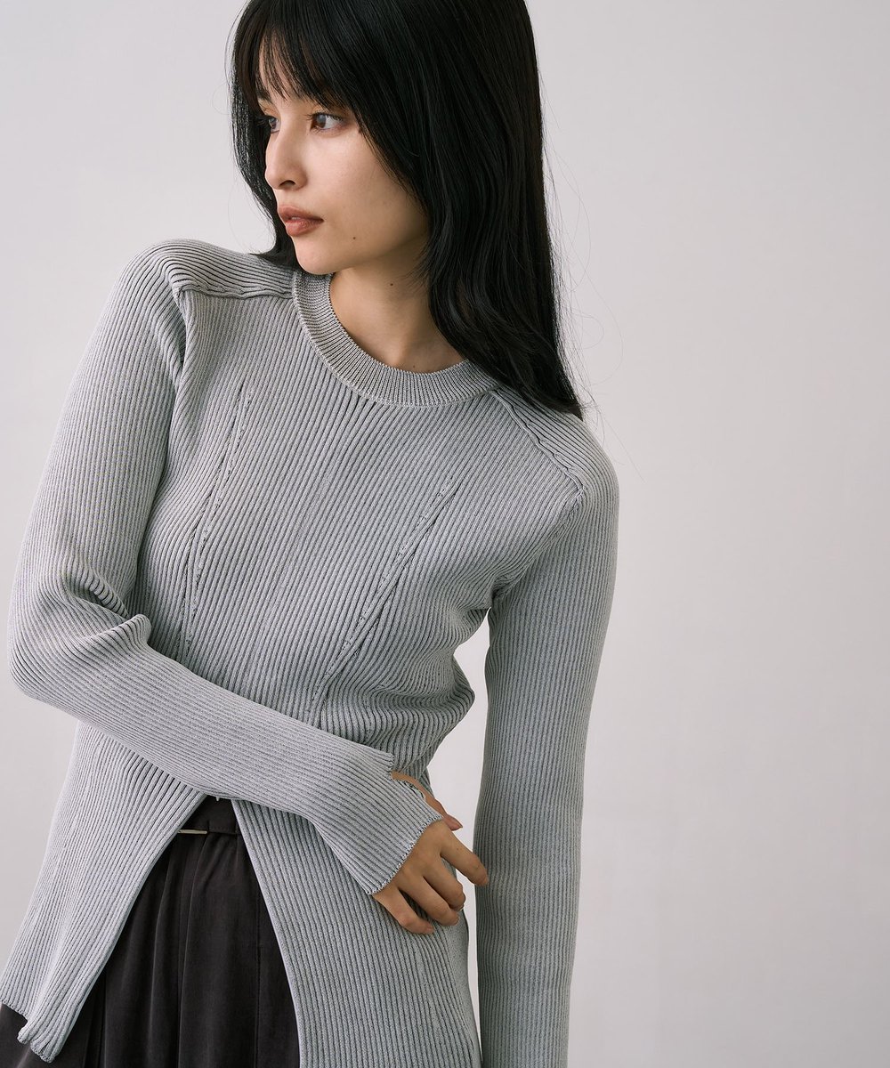 結局使えるのはこういうニット🧶 高伸縮の“サーブルストレッチ”糸を