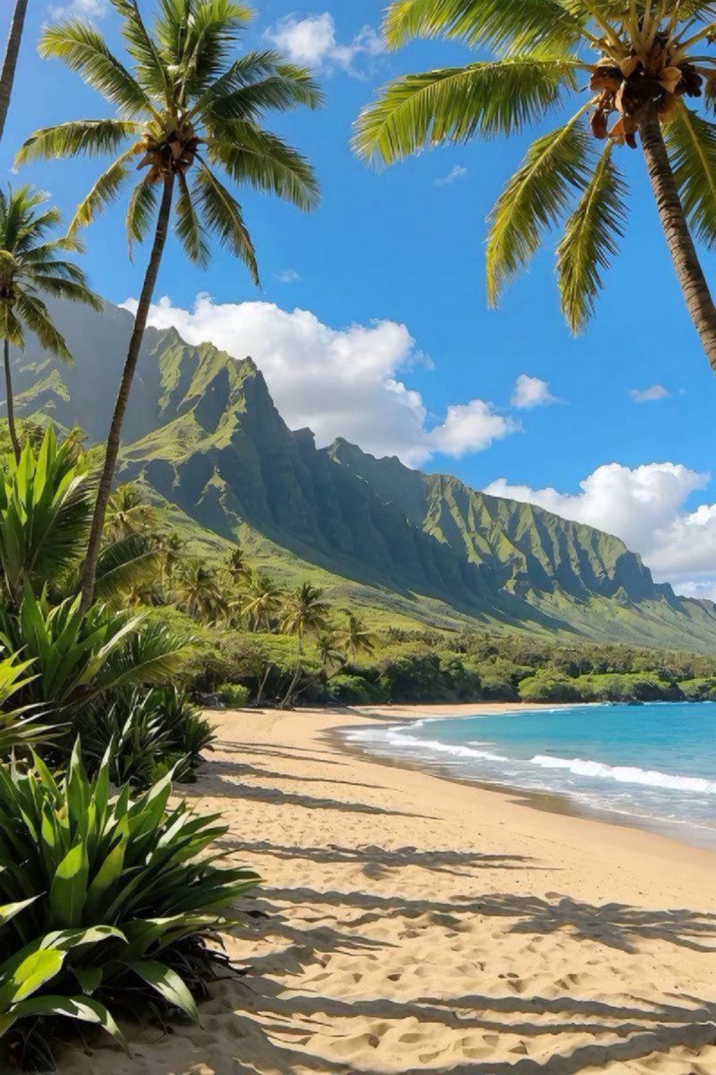 Beach in Hawaii
