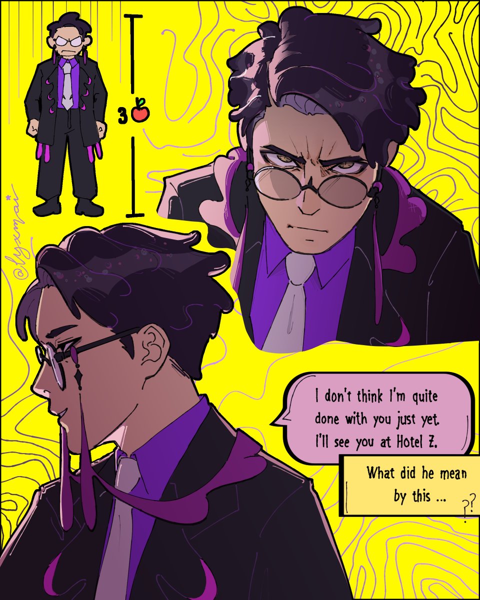 He's 3 apples tall and very cute 🐍
#Corbeau / #PokemonLegendsZA