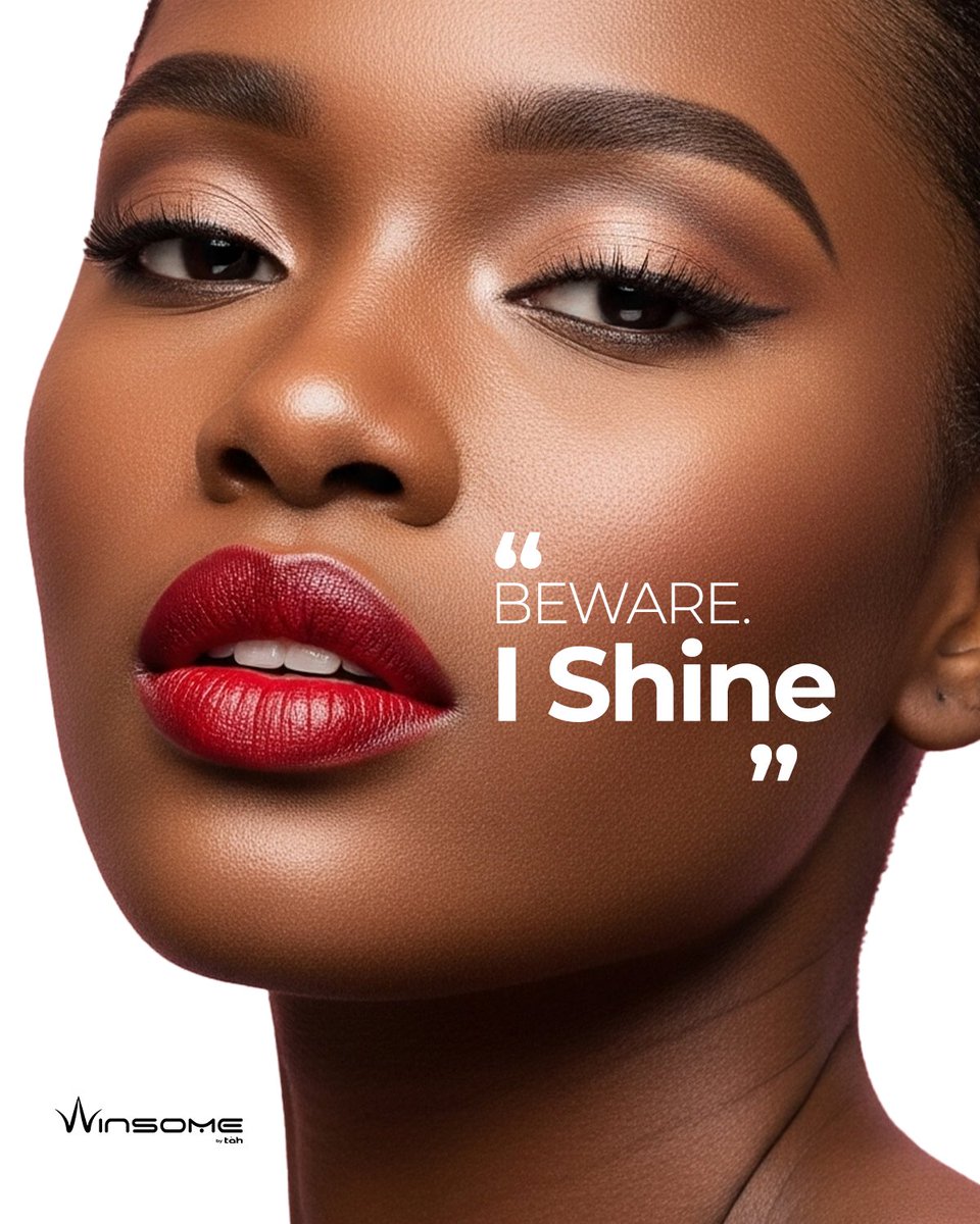 winsomebytah's tweet image. That’s what happens when you use WinsomebyTAH products. 
Shine with the bold LIKE A BOSS STIX. Shop now at winsomebytah.com 

#winsomebyTah #boldinred  #powerinred #shopnow #liplover