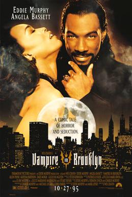 Oct. 27/1995 - The movie Vampire In Brooklyn is released. Starred: Eddie Murphy, Angela Bassett, Allen Payne, Kadeem Hardison &amp; Zakes Mokae. Directed by Wes Craven.
